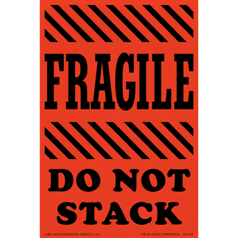 SCL802 Fragile - Do Not Stack