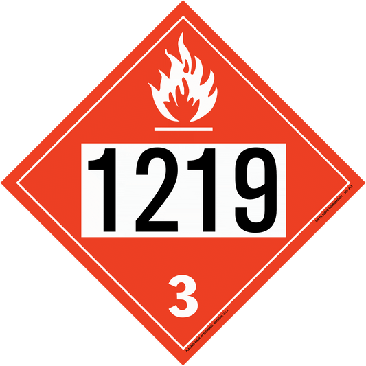 SDP415 UN 1219 Isopropanol - Flammable Liquid