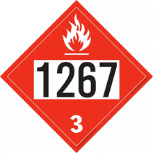 SDP420 UN 1267 Petroleum Crude Oil - Flammable Liquid