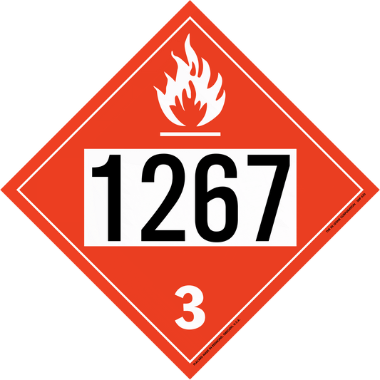 SDP420 UN 1267 Petroleum Crude Oil - Flammable Liquid