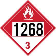 SDP422 UN 1268 Petroleum Distillate's, n.o.s.** - Combustible Liquid