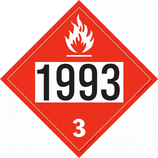 SDP443 UN 1993 Flammable Liquids, n.o.s, Fuel Oil - Flammable Liquid