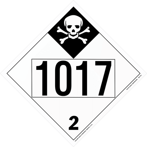 SDP465 UN 1017 - Chlorine Inhalation Hazard