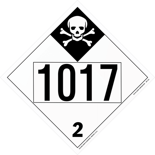 SDP465 UN 1017 - Chlorine Inhalation Hazard