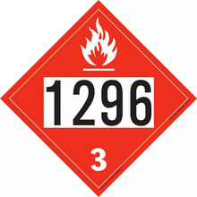 SDP525 UN 1296 Triethylamine - Flammable Liquid