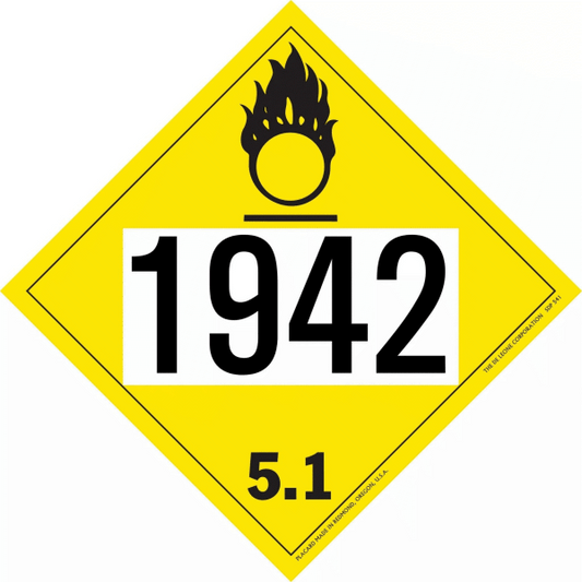 SDP541 UN 1942 Ammonium Nitrate - Oxidizer