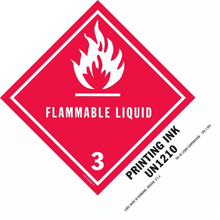 SPD5004 FLAMMABLE LIQUID 3 - Printing Ink UN 1210