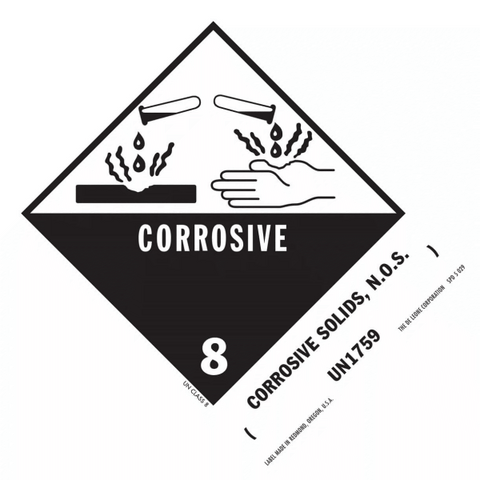 SPD5029 CORROSIVE 8 - Corrosive Solid n.o.s.1759