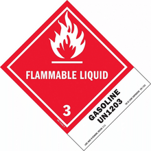 SPD5033 FLAMMABLE LIQUID 3 - Gasoline UN 1203