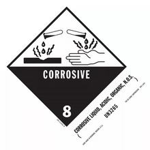 SPD5045 Corrosive Liquid, AcidicOrganic, n.o.s. UN 326