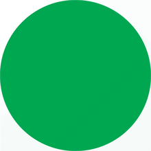 Solid green circle.