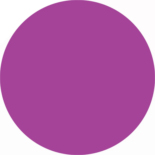 Solid purple circle.