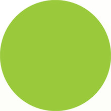 Bright lime-green circle.