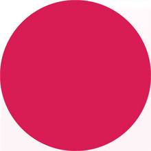 Solid red circle.
