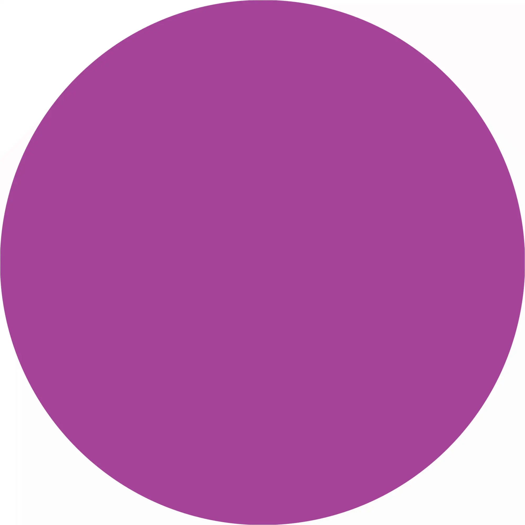 Solid purple circle.