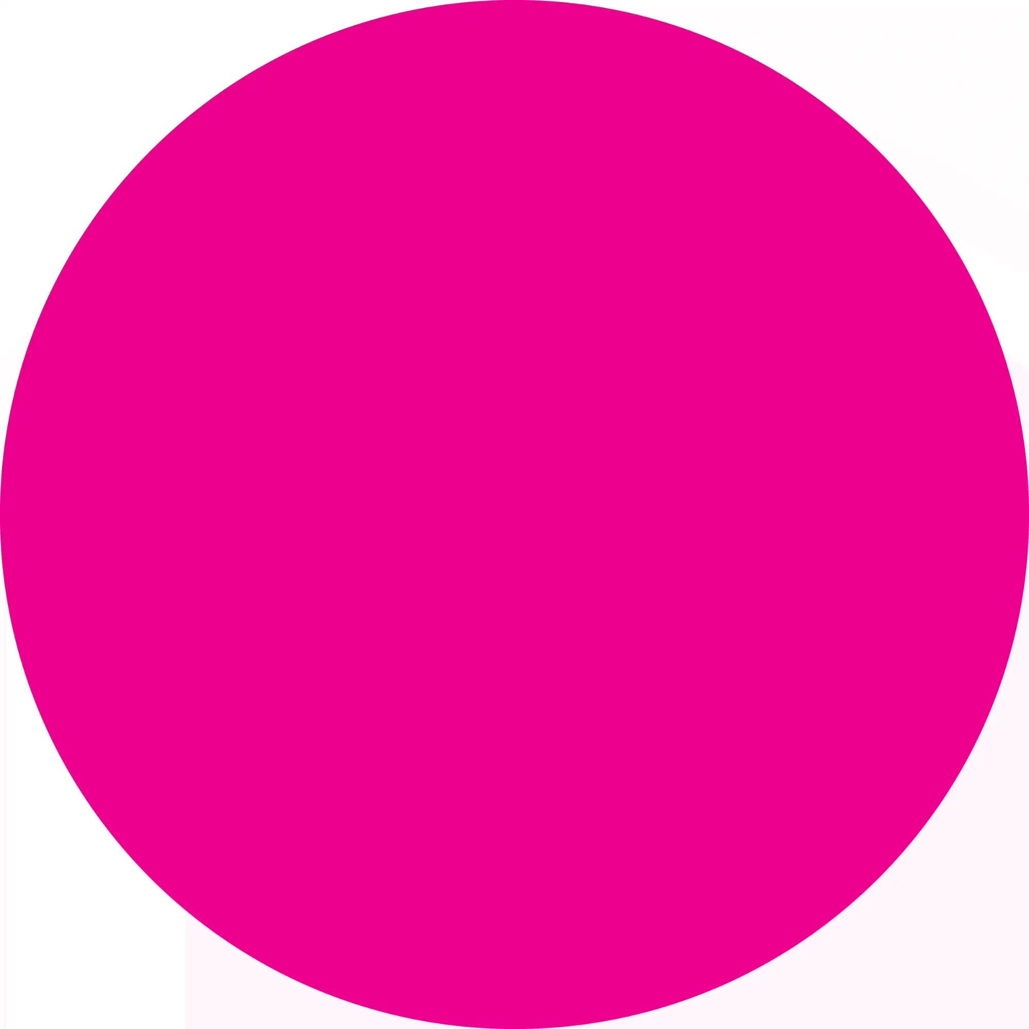 Solid magenta circle.