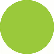 Bright lime green circle.