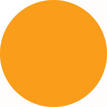 Perfect orange circle.