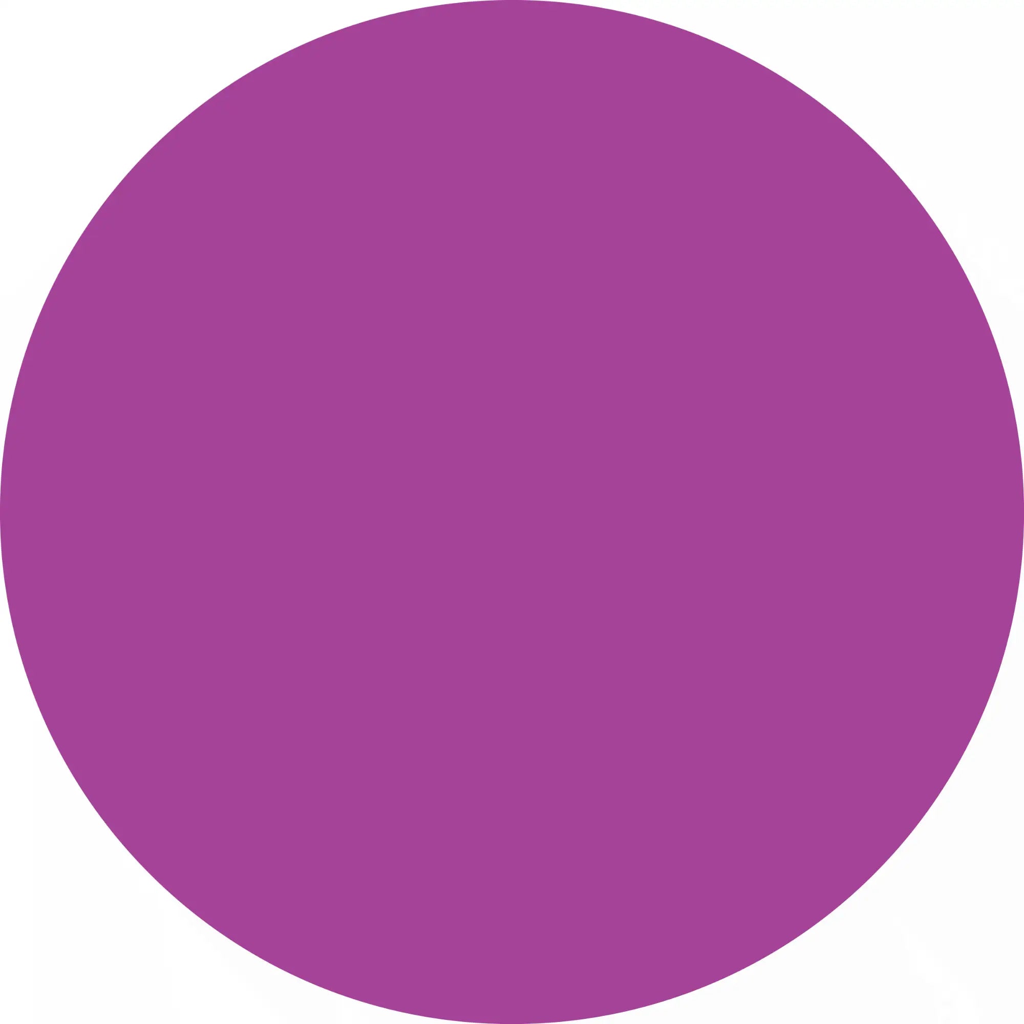 Solid purple circle.