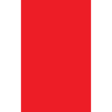 Solid red rectangle.