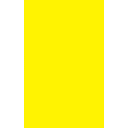 Solid yellow rectangle.