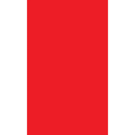 Solid red rectangle.