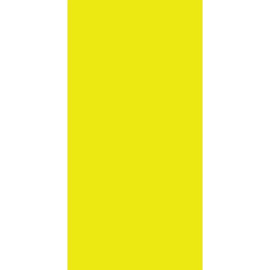 Solid yellow rectangle.