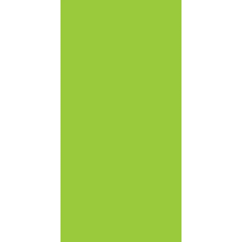 Solid lime green rectangle.