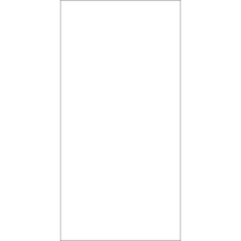 Simple black rectangular outline on a white background.