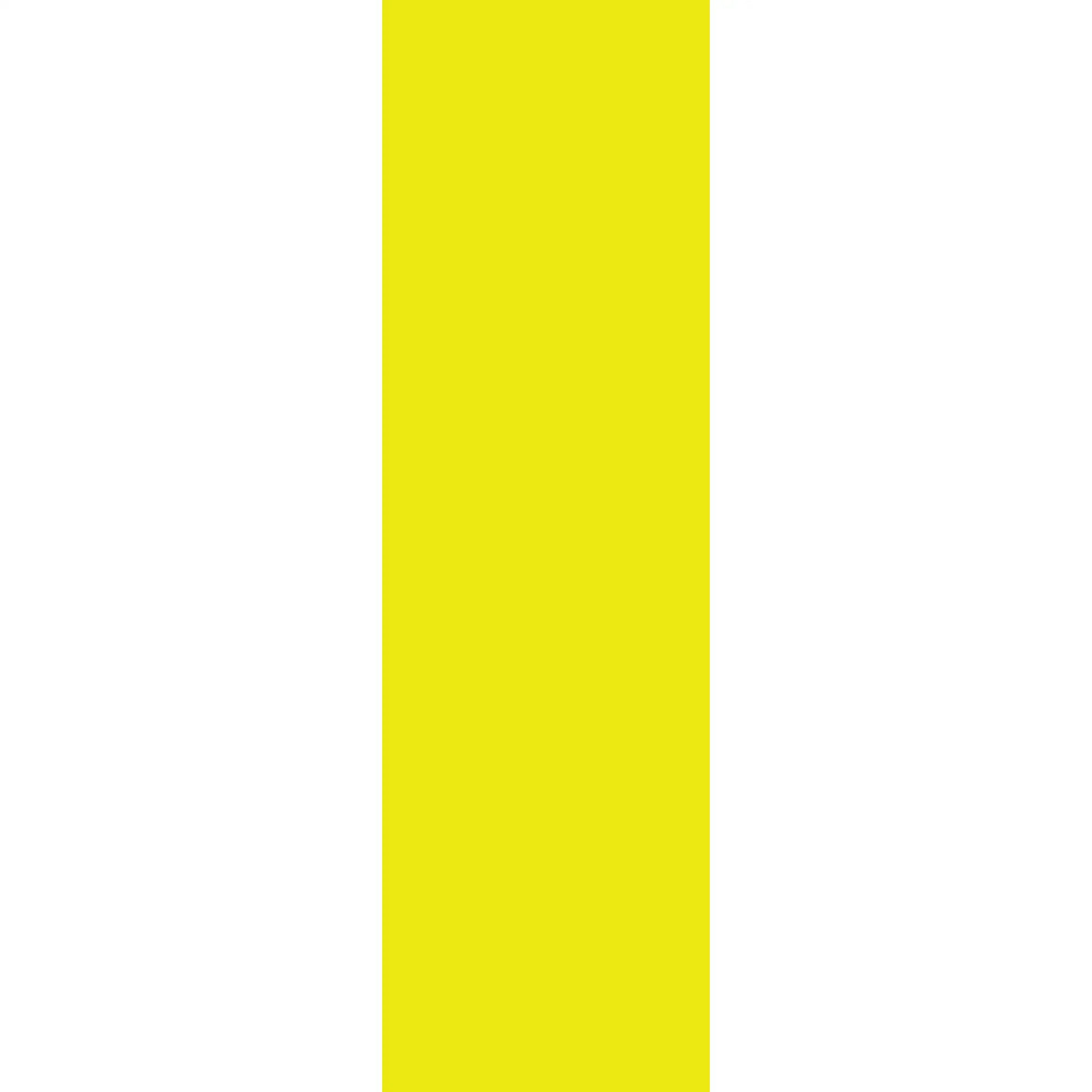 Solid yellow vertical rectangle.