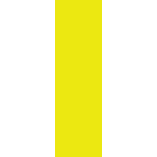 Solid yellow vertical rectangle.