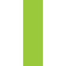 Solid lime green vertical rectangle.