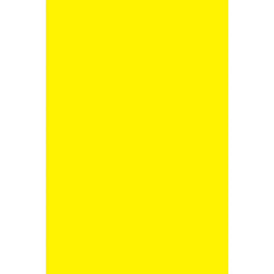 Solid yellow rectangle.