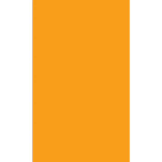 Solid orange rectangle.