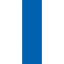 Solid blue vertical rectangle.