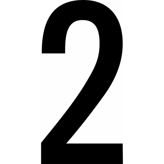 Black numeral 2.