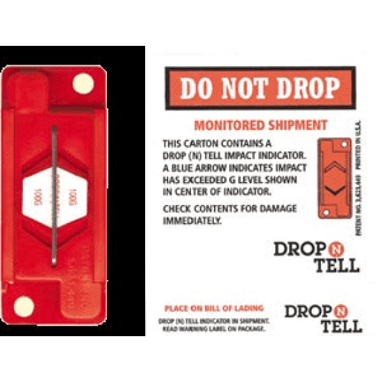 DO NOT DROP - MONITORED SHIPMENT - THIS CARTON CONTAINS