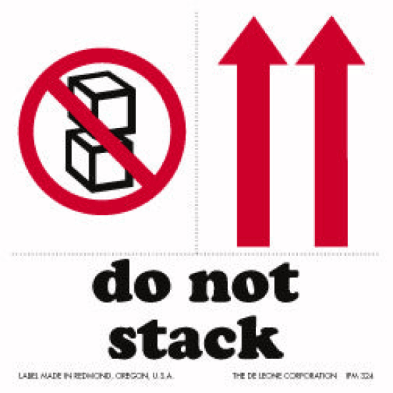 Do Not Stack - 4 x 4